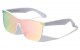 One Piece Flat Color Mirror Sunglasses p30274-ft-cm