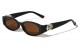 Flower Hinge Oval Sunglasses p1085