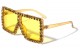 Rhinestone Oversized Squared Sunglasses rh-3246