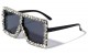 Rhinestone Large Round Gem Encrusted rs2013