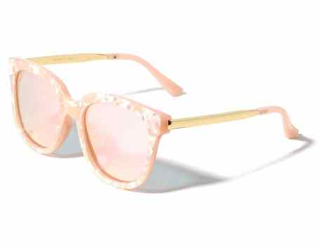 Retro Flat Lens Sunglasses p30189-ft