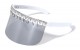 Rhinestone Visor Sunglasses rh-3247-clr