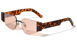 Rimless Cat Eye Geometric Frame p30445