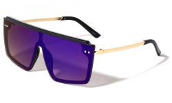 Rimless One Piece Shield Sunglasses p30439