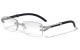 Metallic Clear Rhinestone m4039-clr-rh