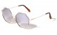 Metallic Octagon Frame Sunglasses m10604