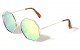 Metallic Octagon Frame Sunglasses m10604