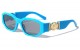  Rectangle Neon Frame Sunglasses p30344-neon