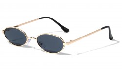 Metallic Color Lens Oval  Frame m10613-co