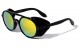 Round Leather Side Shield Sunglasses p30379