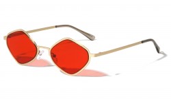 Diamond Frame Color Lens Sunglasses m10615-co