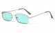 Thin Rectangle Color Sunglasses m10614-co