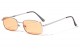 Thin Rectangle Color Sunglasses m10614-co