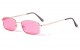 Thin Rectangle Color Sunglasses m10614-co