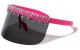 Rhinestone Super Dark Visor rh-3247-sd