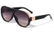 Rhinestone Flat Top Fashion Sunglasses p30393