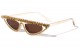 Metallic Rimless Heart Frame M10675-HEART