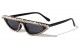 Metallic Rimless Heart Frame M10675-HEART