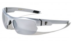 Khan Semi-Rimless Wrap Sunglasses kn-5297