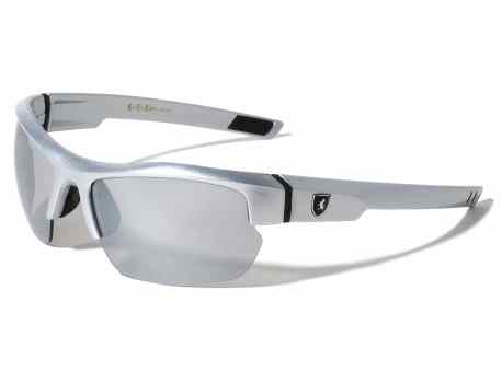 Khan Semi-Rimless Wrap Sunglasses kn-5297