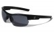 Khan Semi-Rimless Wrap Sunglasses kn-5297