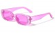 Rhinestone Rectangle Sunglasses rh-3263