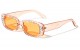Rhinestone Rectangle Sunglasses rh-3263
