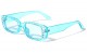 Rhinestone Rectangle Sunglasses rh-3263