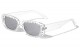 Rhinestone Rectangle Sunglasses rh-3263