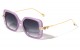 Rhinestone Semi Rimless Frame Shades rs1982