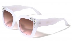 Rhinestone Cat Eye Frame rs2020