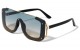 Rimless One Piece Fashion Sunglasses p30412