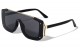 Rimless One Piece Fashion Sunglasses p30412