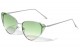 Metallic Cateye  Color Lens Sunglasses m10691-co