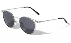 Metallic Retro Round Sunglasses m10701
