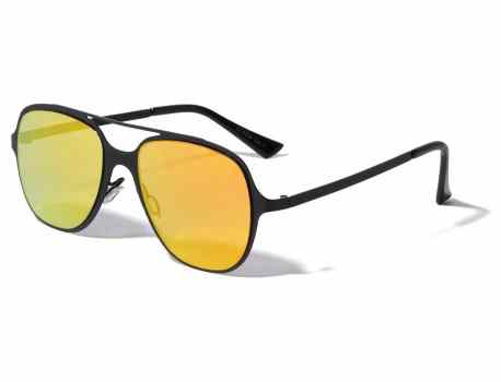 Metallic  Flat Aviator Sunglasses m10206