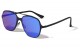 Metallic  Flat Aviator Sunglasses m10206