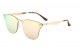 Metallic Retro One Piece Lens Sunglasses M10518