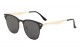 Metallic Retro One Piece Lens Sunglasses M10518