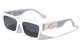 Lion Retro Fashion Square Sunglasses lh-p4116