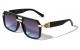 Lion Fashion Modern Squared Aviators Sunglasses lh-p4118