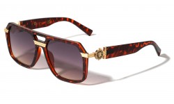 Lion Squared Aviator Sunglasses lh-p4118