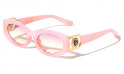 Lion Oval Cateye Sunglasses lh-p4121