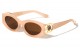 Lion Oval Cateye Sunglasses lh-p4121