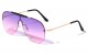 Rimless One Piece Color Lens Sunglasses m10530-oc