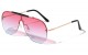 Rimless One Piece Color Lens Sunglasses m10530-oc