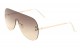 Rounded Rimless Sunglasses m10544-oc