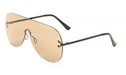 Metallic Rimless Sunglasses m10542-co