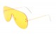 Metallic Rimless Sunglasses m10542-co