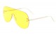 Metallic Rimless Sunglasses m10542-co